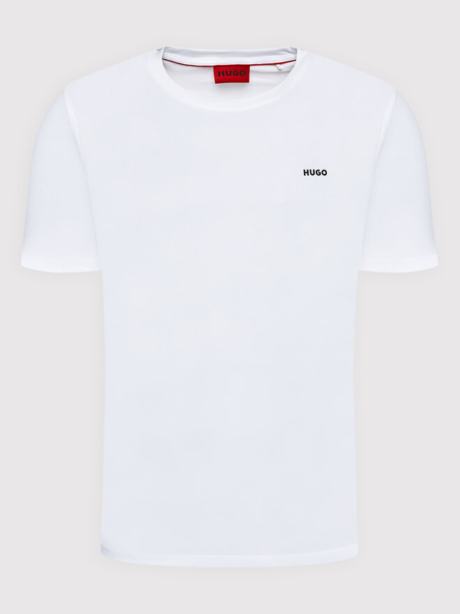 HUGO Hugo T-Shirt Dero222 50466158 Weiß Regular Fit