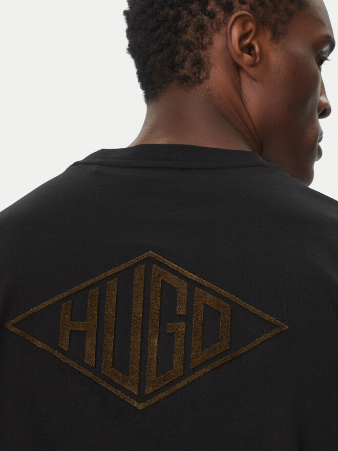 HUGO HUGO T-Shirt Darunu 50534951 Schwarz Relaxed Fit