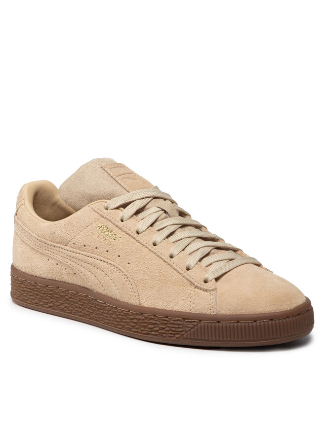 Puma Сникърси Puma Suede Gum Jr 382237 02 Бежов