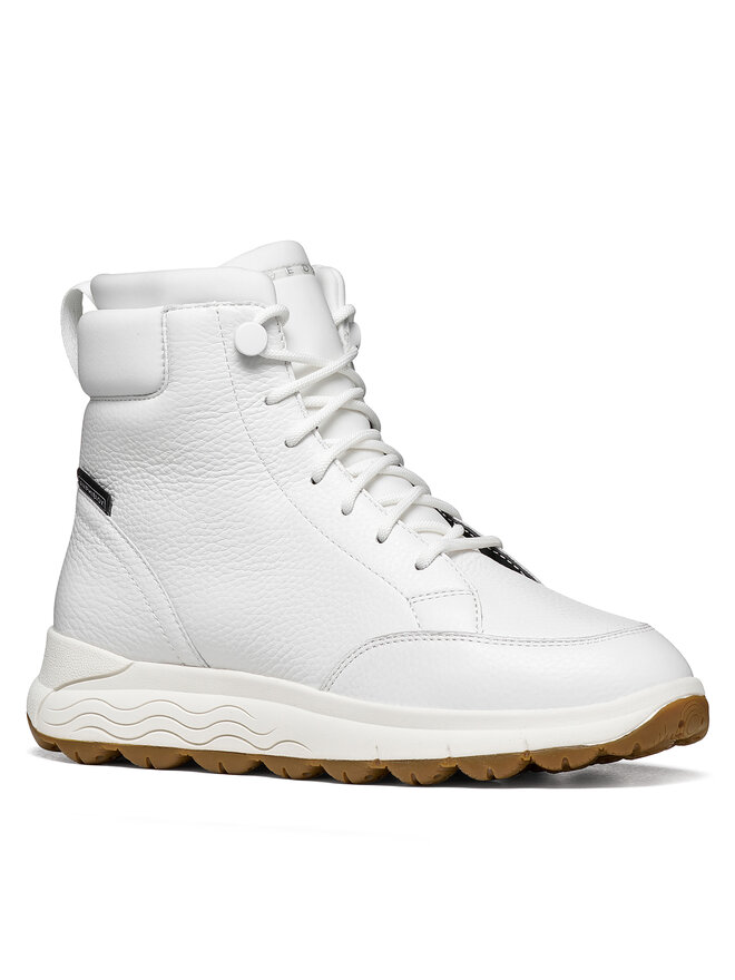 Geox Schnürschuhe Geox D Spherica 4X4 B Abx D6626B 4611 C1000 Weiß