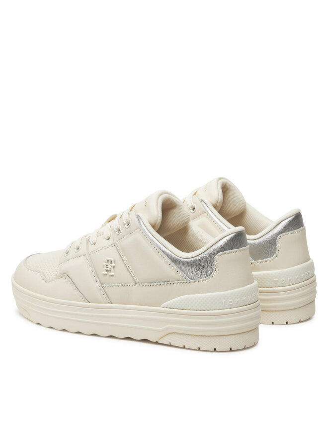 Tommy Hilfiger Sneakersy Tommy Hilfiger FW0FW08326 Beżowy