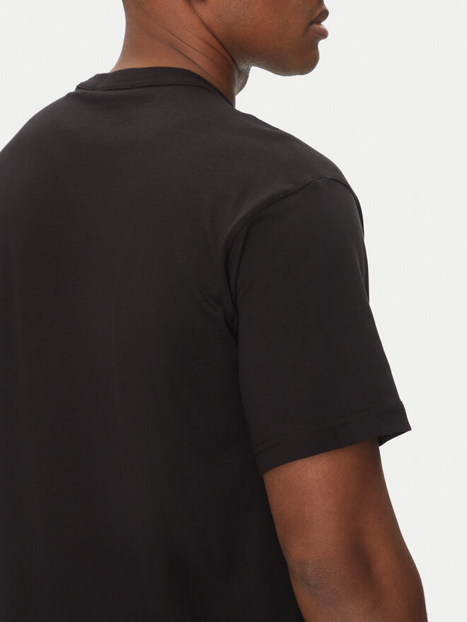 Versace Jeans Couture Versace Jeans Couture Camiseta 78GAHT01 Negro Regular Fit