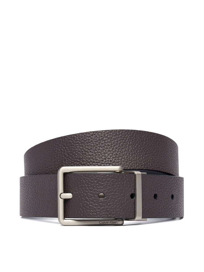 Calvin Klein Gürtel Calvin Klein Warmth Buckle 35Mm Adj/Rev LV04D7064G Schwarz