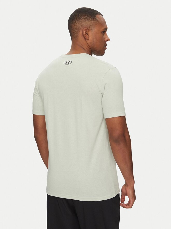 Under Armour Under Armour Camiseta Strip Logo 1390203 Écru Relaxed Fit