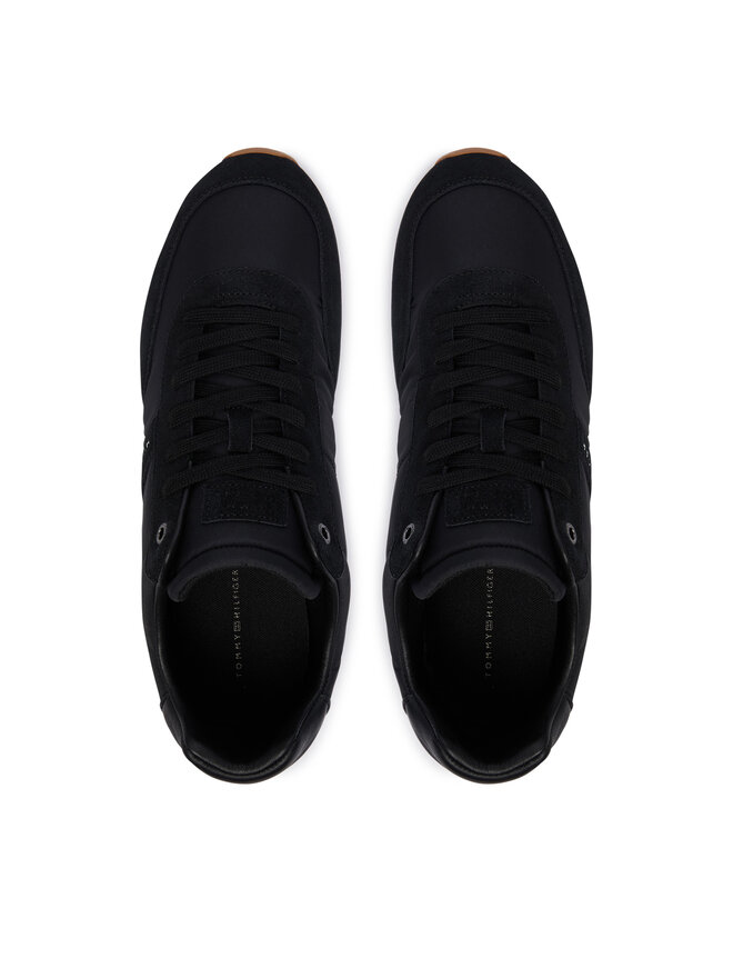 Tommy Hilfiger Sneakers Tommy Hilfiger Th Lo Run Icon Summer Mix FM0FM05905 Schwarz