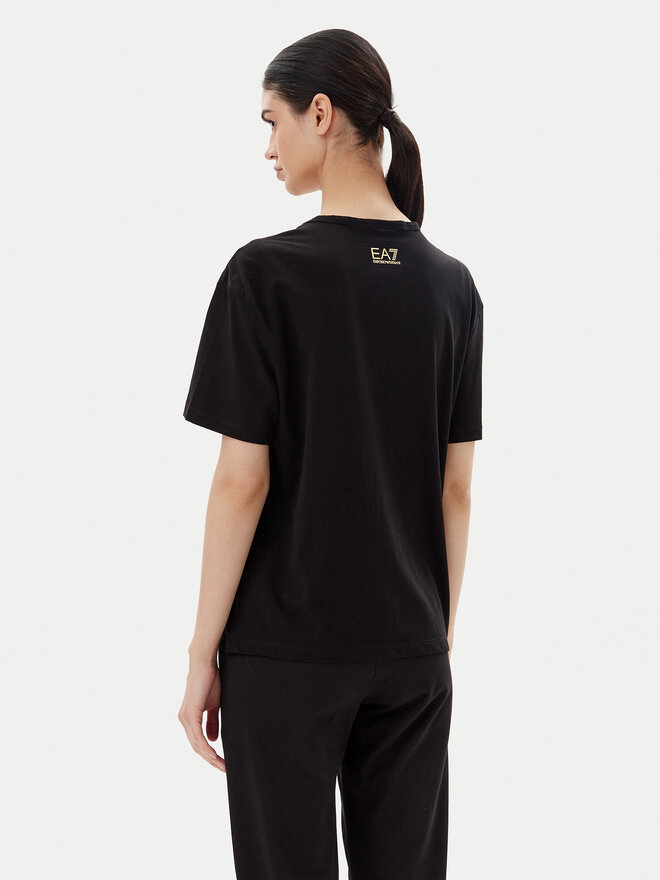 EA7 Emporio Armani EA7 Emporio Armani T-Shirt 7W000098 AF12503 MC004 Schwarz Loose Fit