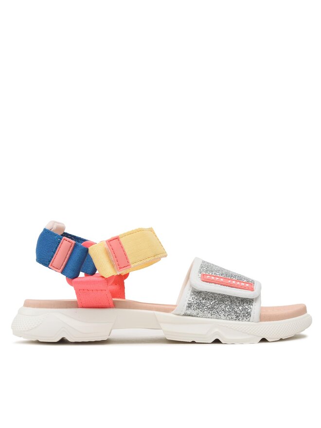 Pepe Jeans Sandalen Pepe Jeans Ventura Sandal G PGS90190 Silberfarben