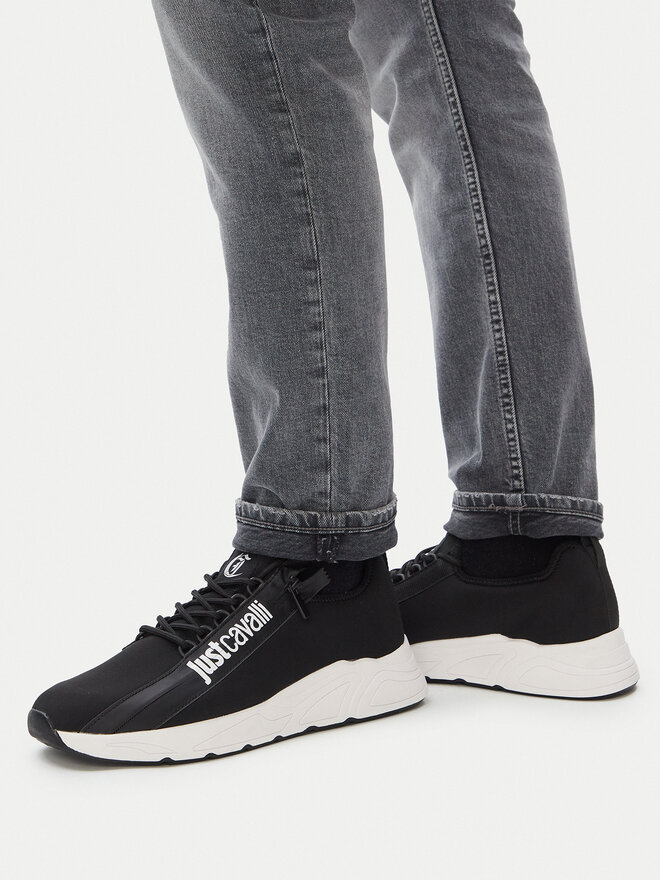 Just Cavalli Sneakers Just Cavalli 80QA3SA2 ZSE70 Schwarz