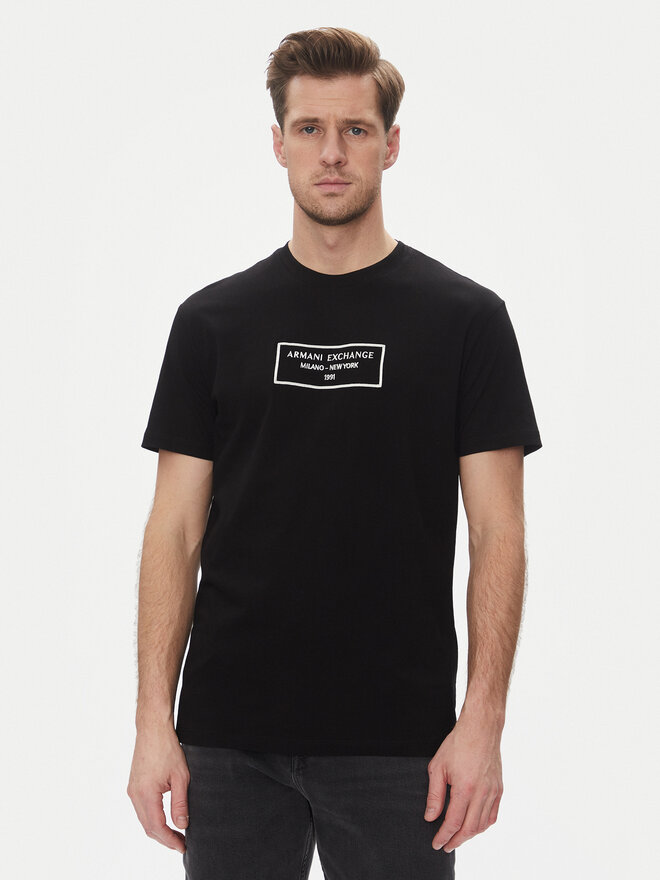 Armani Exchange Armani Exchange T-Shirt XM000552 AF10356 UC001 Schwarz Regular Fit