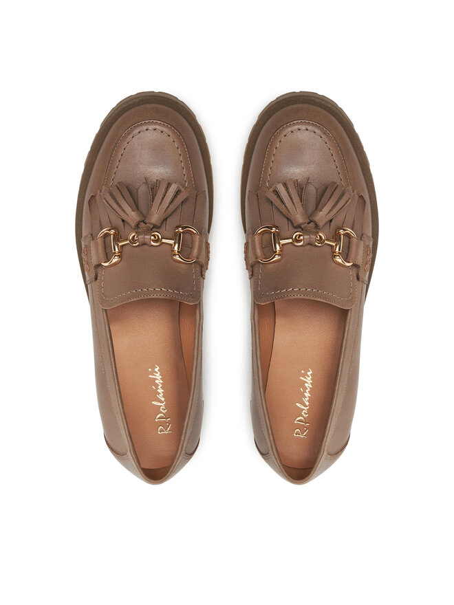 R.Polański Loafersy R.Polański 1883 Brązowy