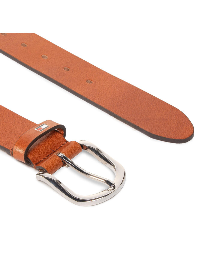 Tommy Hilfiger Pasek Damski Tommy Hilfiger New Danny Belt WW0WW11590 Brązowy