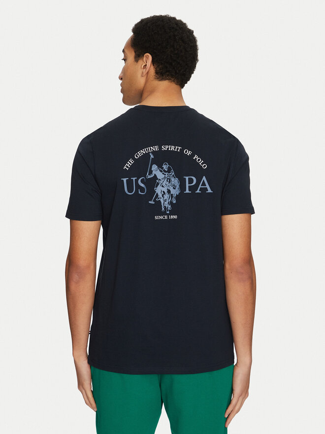 U.S. Polo Assn. U.S. Polo Assn. Marškinėliai MUP3657 Tamsiai mėlyna Regular Fit