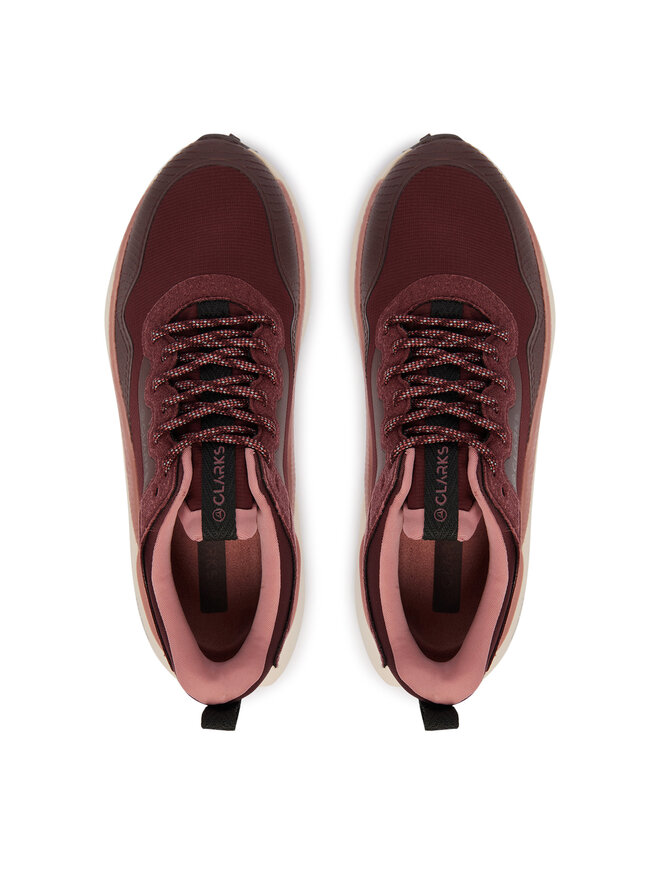 Clarks Sneakers Clarks Pace Trail Go Wp 26328930 Dunkelrot