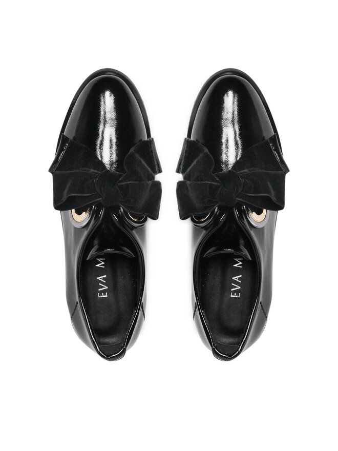 Eva Minge Oxford Schuhe Eva Minge EM-71-10-001377 Schwarz