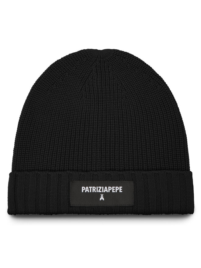 Patrizia Pepe Шапка Patrizia Pepe 2F0111/K9O3A-K103 Черен
