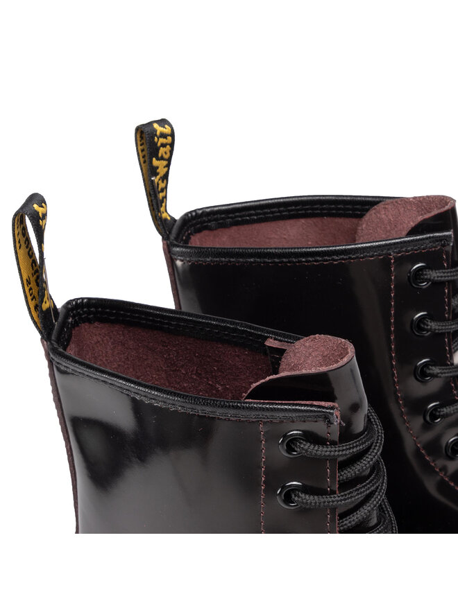 Botas de combate Dr. Martens 1460 W 13661601 Guinda burdeos zapatos.es
