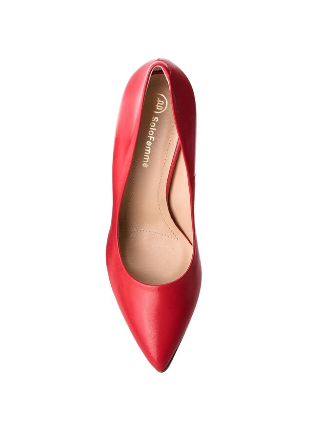 Solo Femme Туфлі на шпильці Solo Femme 34201-A7-G05/000-04-00 Червоний