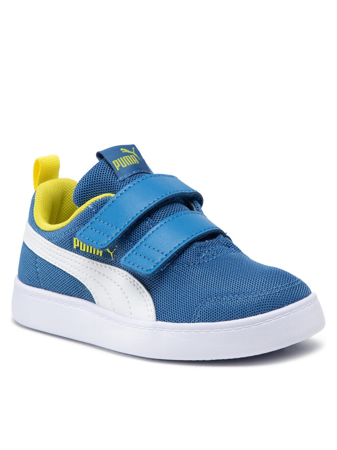 Zapatillas Puma Courtflex v2 Mesh V Ps 371758 07 Azul zapatos.es