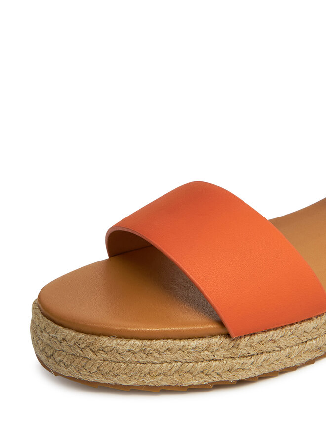 DeeZee Espadrilky DeeZee QS276-1 Oranžová