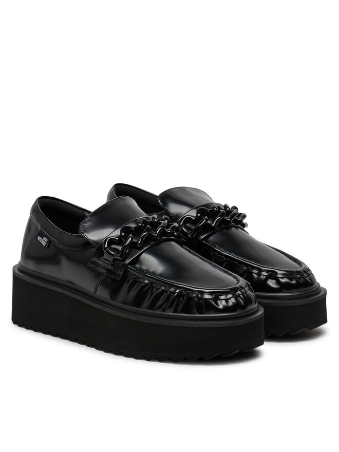 LOVE MOSCHINO Loafers LOVE MOSCHINO JA10446I0LJD0000 Μαύρο