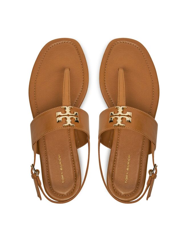 Tory Burch Sandały Tory Burch Eleanor 157967 Brązowy