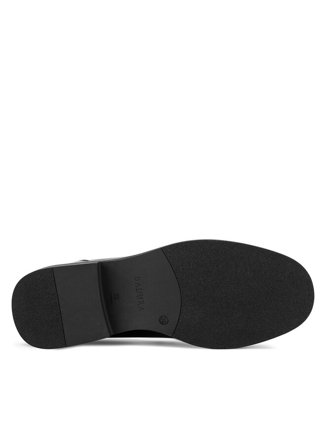 Badura Mokasyny Badura ABIR-FW257 Czarny