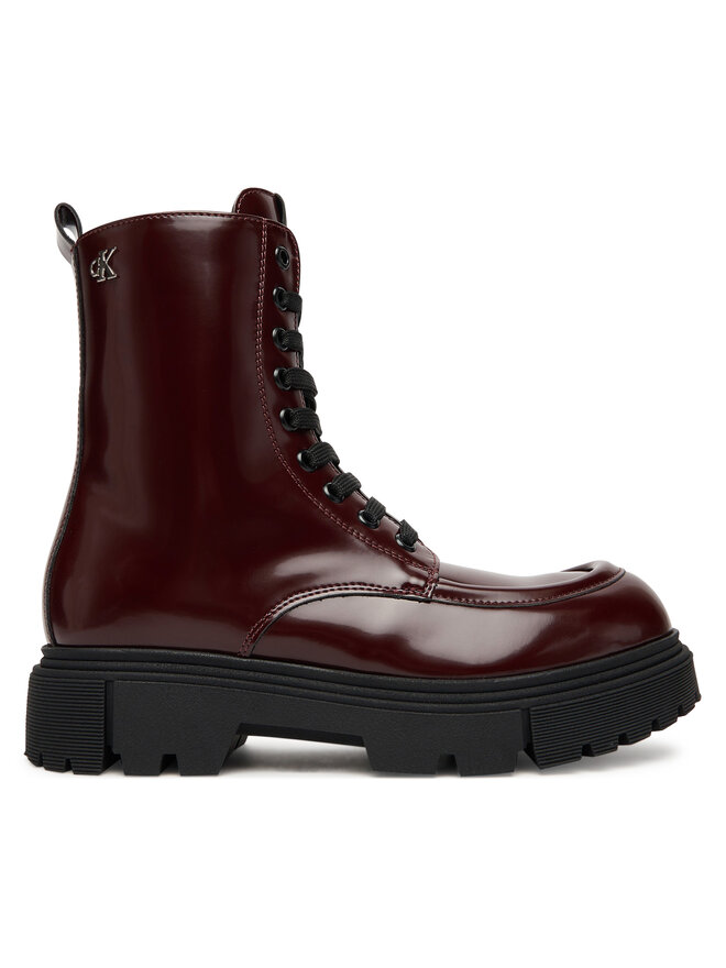 Calvin Klein Botas Calvin Klein Tronchetto Allacciato V4A5-83132-1453 Guinda/burdeos