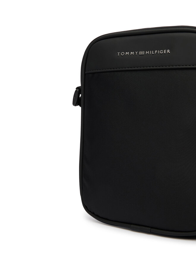 Tommy Hilfiger Umhängetasche Tommy Hilfiger Th Repreve Mini Reporter AM0AM14150 Schwarz