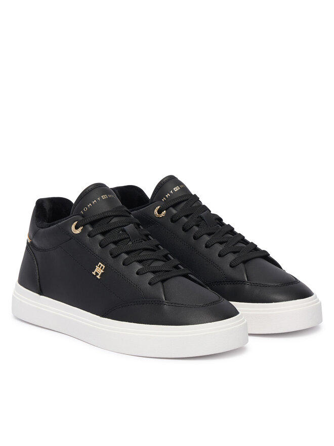 Tommy Hilfiger Sneakers Tommy Hilfiger Th Chic Cupsole Mc FW0FW09595 Schwarz