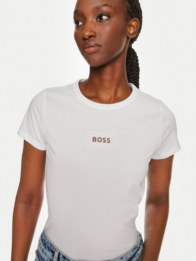 BOSS BOSS Camiseta Eventsa 50522945 Blanco Regular Fit