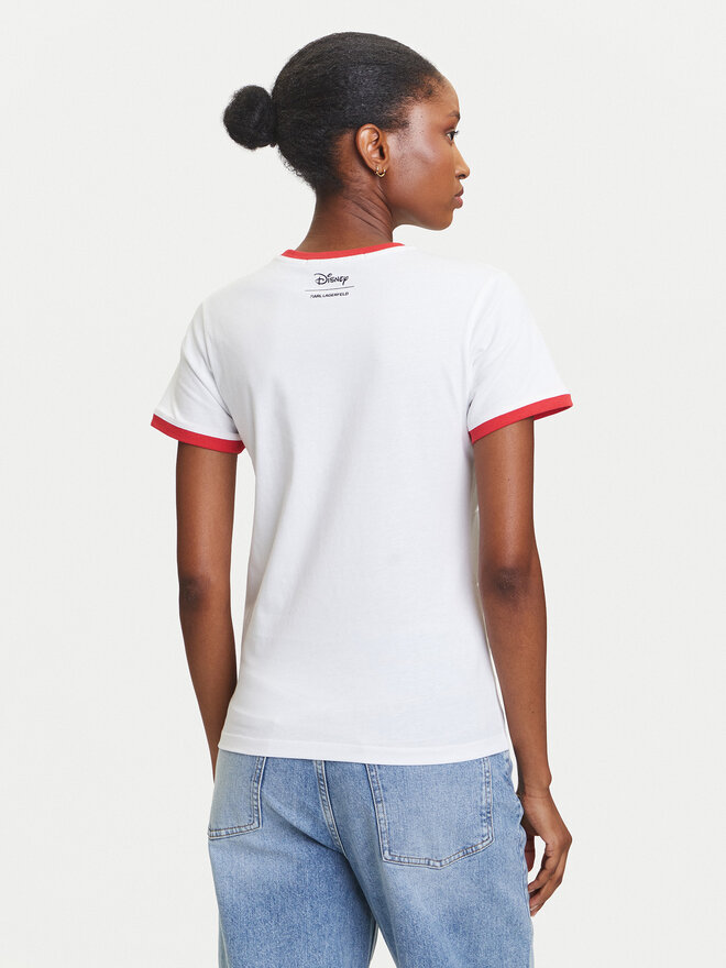 KARL LAGERFELD KARL LAGERFELD Camiseta A3W17089 Blanco Regular Fit