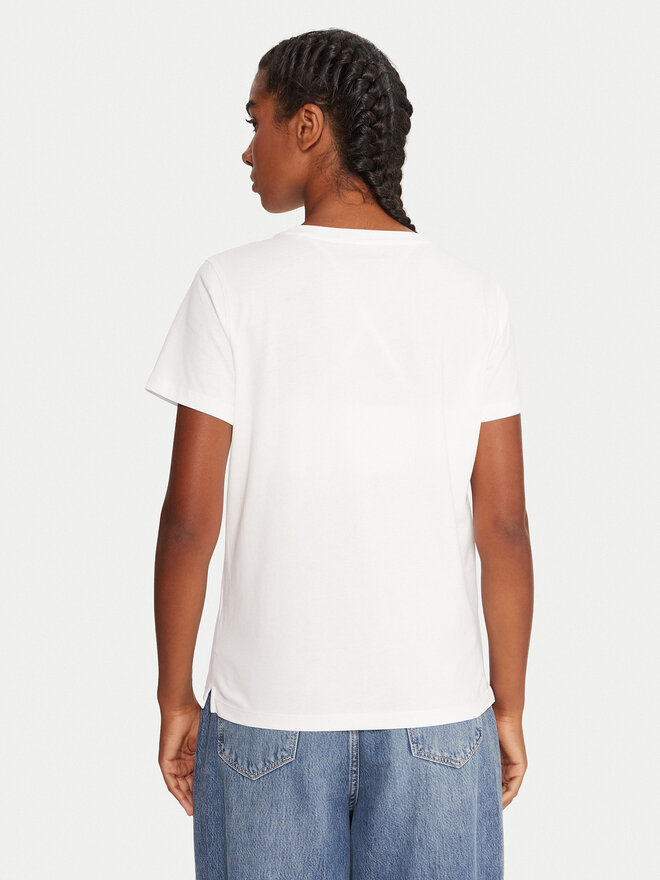 Guess Guess Футболка W5BI18 I3Z14 Білий Regular Fit