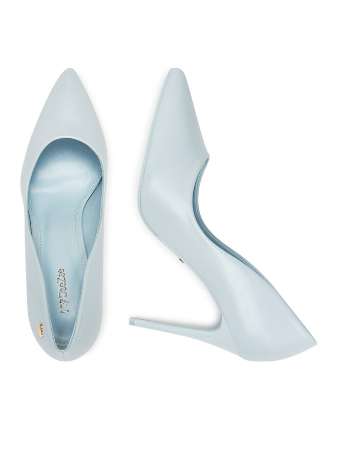 DeeZee Pantofi cu toc subțire DeeZee AB2-4503 Albastru
