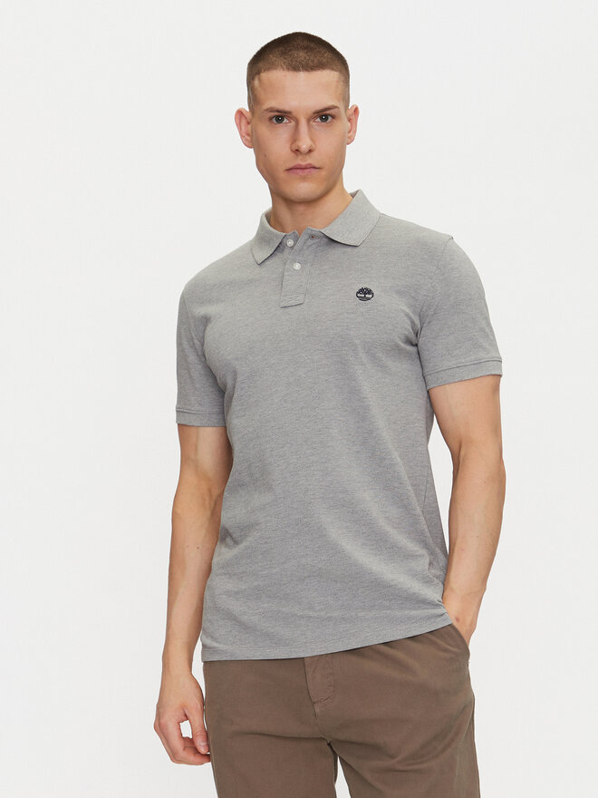 Timberland Timberland Polo marškinėliai TB0A6VDP Pilka Regular Fit