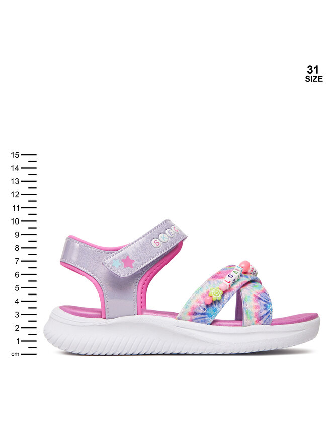 Skechers Sandály Skechers Jumpsters Sandal-Tie Dye Bffs 303045L/LVMT Fialová