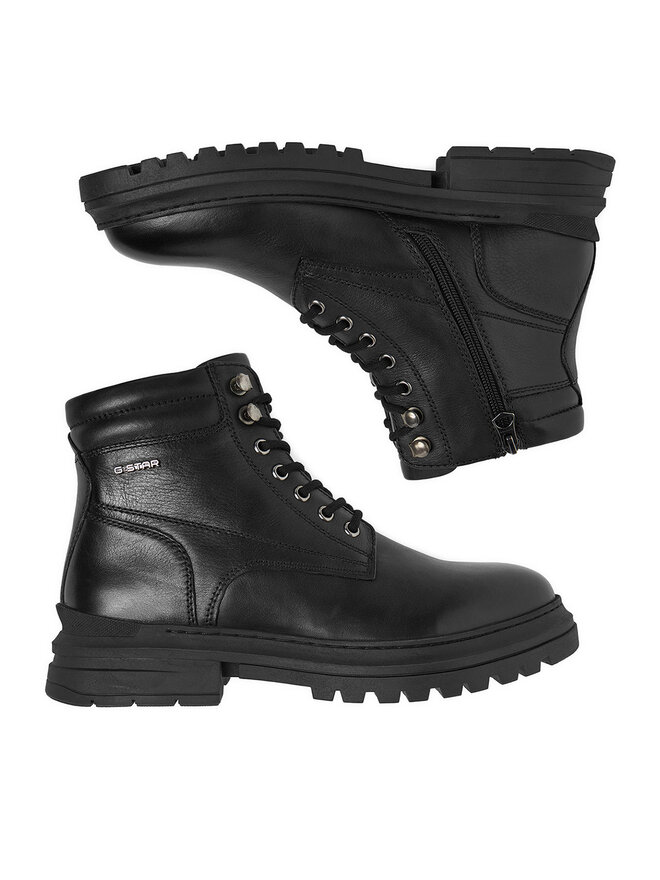 G-Star Raw Черевики G-Star Raw CEO-SINNER-02 MI08 Чорний