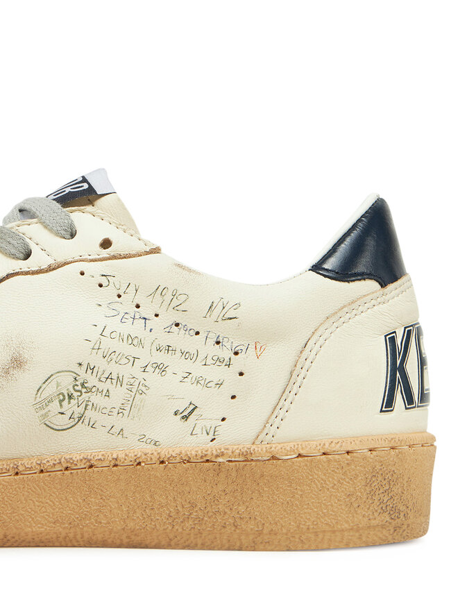 GOLDEN GOOSE Sneakersy GOLDEN GOOSE GMF00117.F006869 Écru