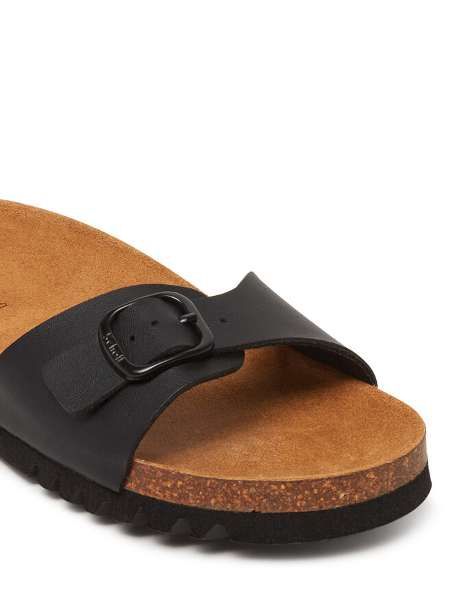 Scholl Klapki Scholl Estelle F32155 Czarny