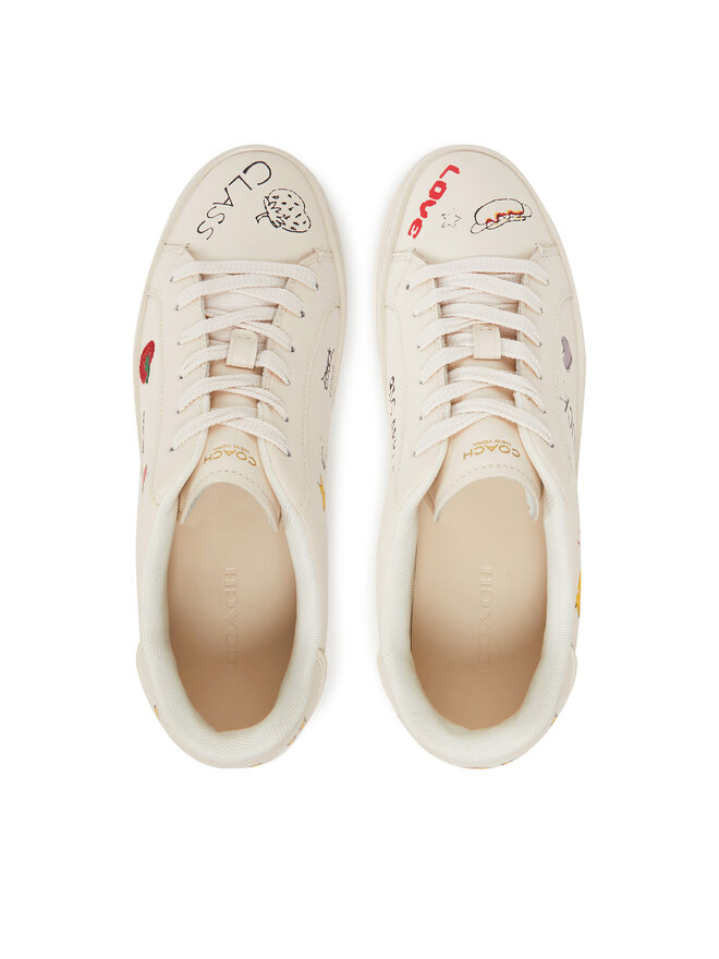 Coach Sneakersy Coach CAQ45 Écru
