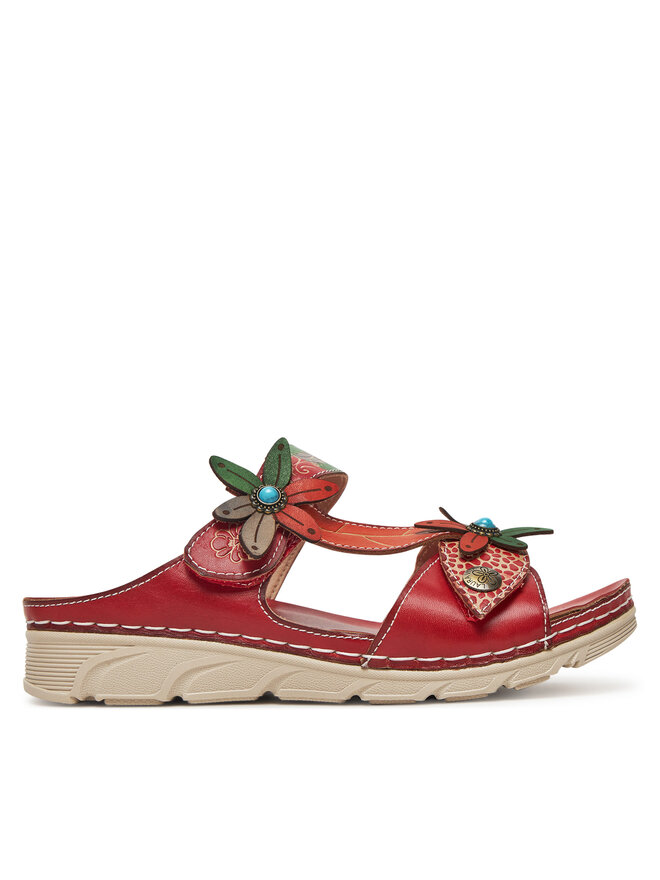 Laura Vita Pantoletten Laura Vita Dorry 19 Rot