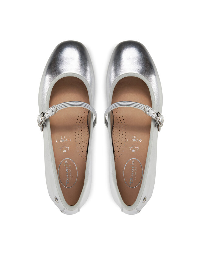 Tamaris Bailarinas Tamaris 8-82107-44 Plata