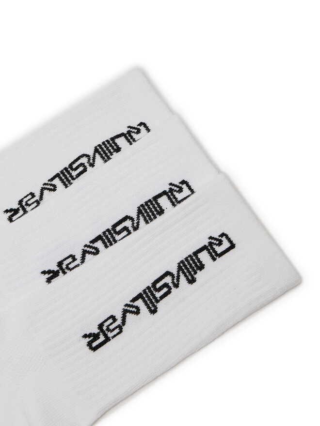 Quiksilver Skarpety długie Quiksilver AS_QUIKSILVER_100W_SS25 (3-PACK) Biały