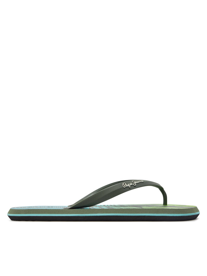 Pepe Jeans Japonki Pepe Jeans Whale Palm PMS70153 Khaki