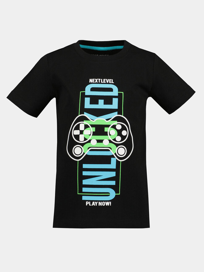 Blue Seven Blue Seven Camiseta 802305 X Negro Regular Fit