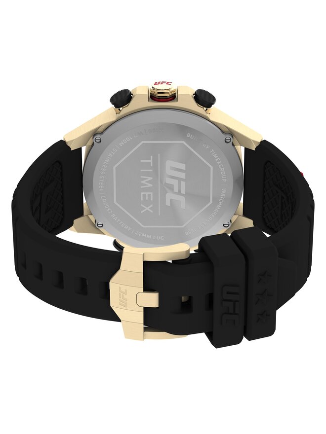 Timex Zegarek Timex Ufc Kick TW2V86600 Złoty
