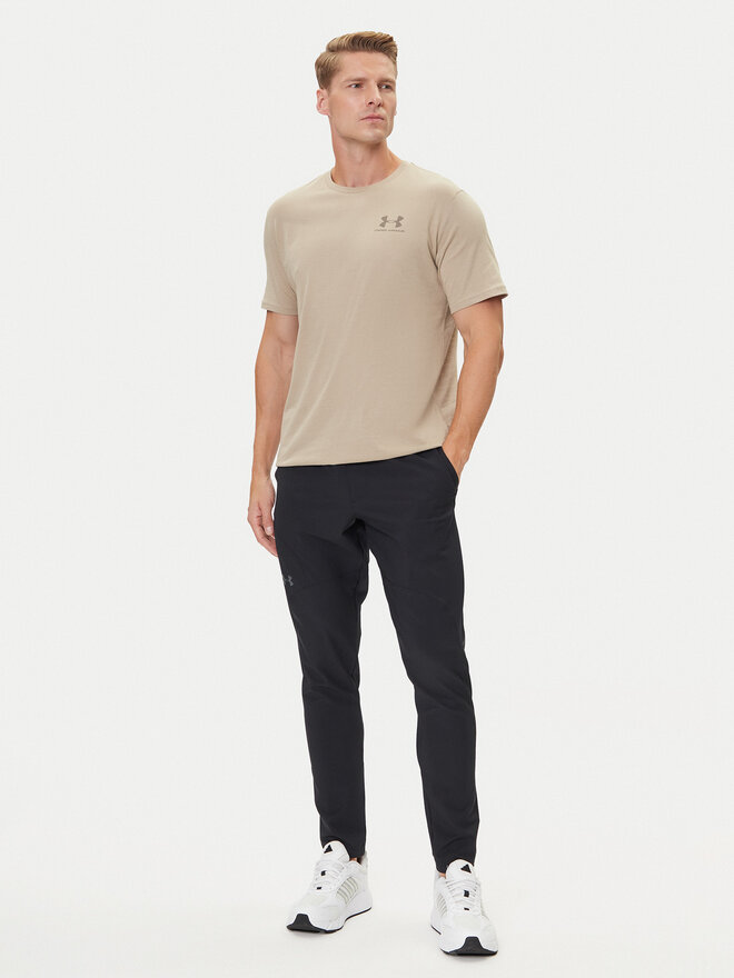 Under Armour Under Armour Camiseta UA Left Chest Logo 1326799 Beis Loose Fit