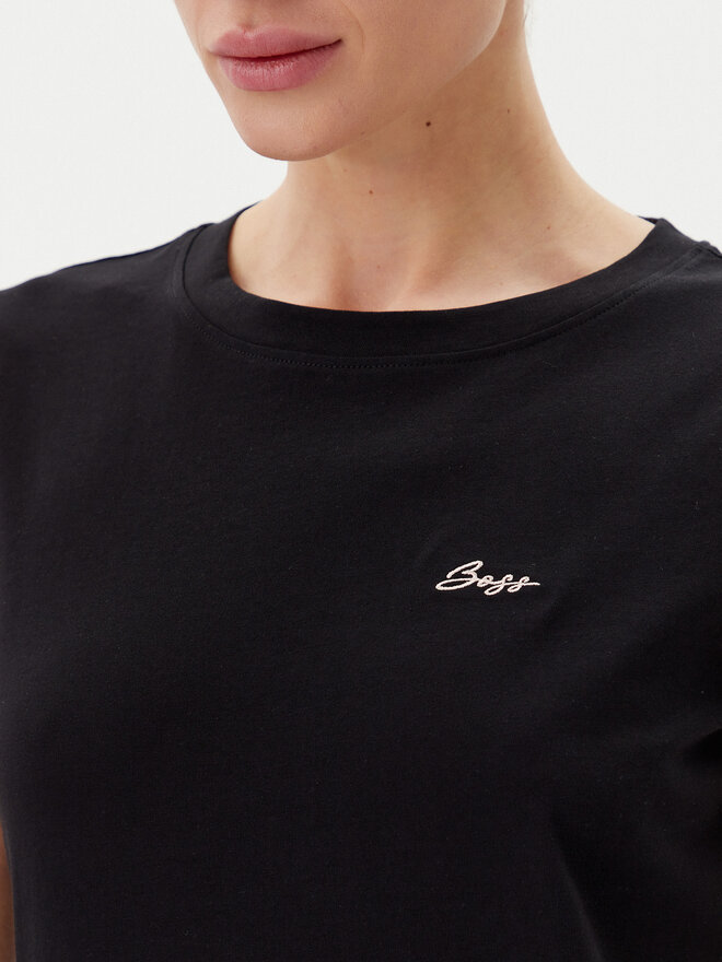 BOSS BOSS Camiseta Esogo 50536628 Negro Regular Fit