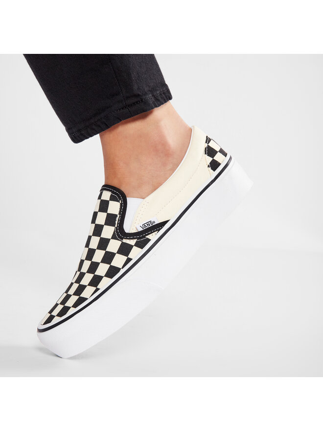 Vans Sneakers aus Stoff Vans Classic Slip-On P VN00018EBWW Weiß