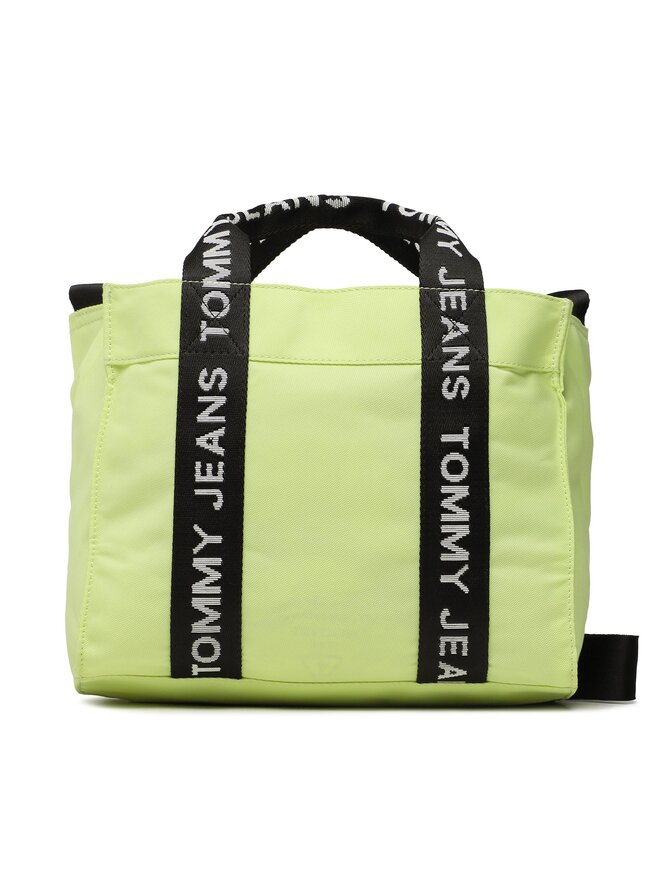 Tommy Jeans Kabelka Tommy Jeans Tjw Essential Mini Tote AW0AW14546 Zelená