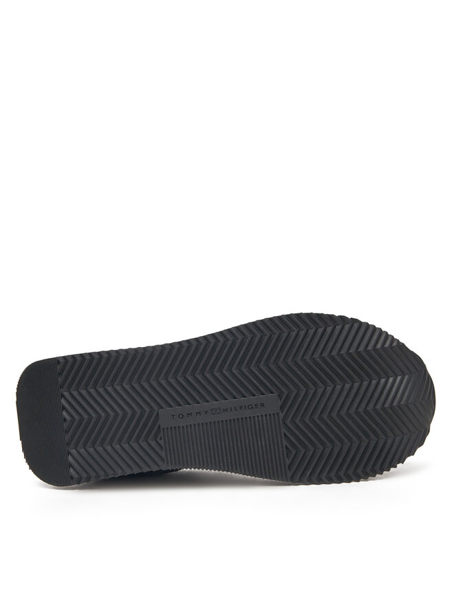 Tommy Hilfiger Sneakersy Tommy Hilfiger Essential Runner FW0FW08332 Czarny
